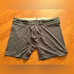New Calvin Klein Men’s Boxer Briefs Gray XL